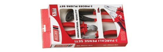 Cerpa Norm 3 Parçalı Ergo Pense Takımı