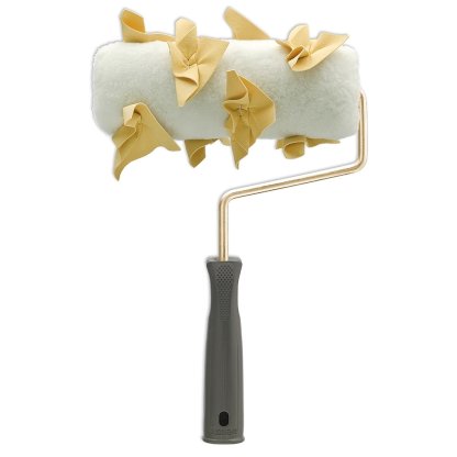 Dekor Deri Gül Efekt Rulosu 20 cm