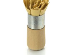 Dekor Deri Gül Efekt Damgası