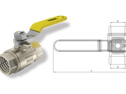 Fırat Küresel Doğalgaz Vanası