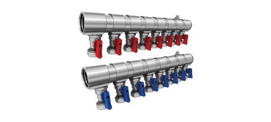 Fırat Mini Küresel Vanalı Kollektörler (Kırmızı- Mavi)