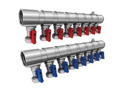 Fırat Mini Küresel Vanalı Kollektörler (Kırmızı- Mavi)