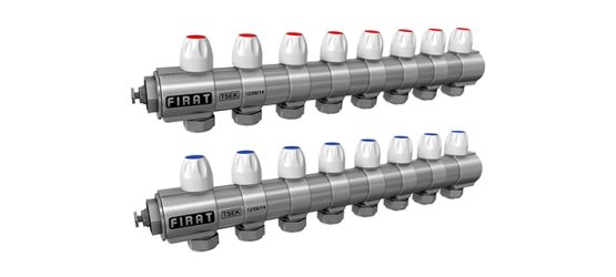 Fırat Kendinden Vanalı Kollektörler (Kırmızı- Mavi)