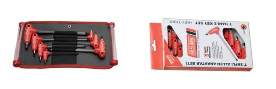 Cerpa Norm X-Plus T Saplı Allen Anahtar Takımları