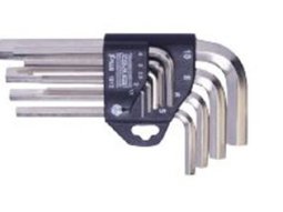 Cerpa Norm Nikel Kaplamalı Kısa Allen Anahtar Takımı