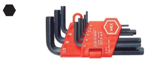 Cerpa Norm Allen Anahtar Takımı (Kısa)