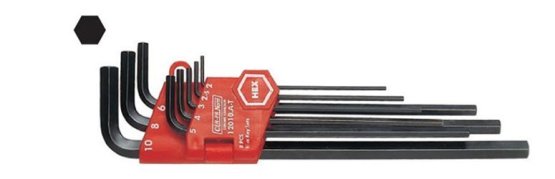 Cerpa Norm Allen Anahtar Takımı (Uzun)