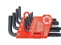 Cerpa Norm Torx Allen Anahtar Takımı (Kısa)