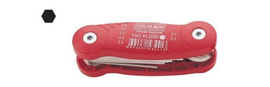 Cerpa Norm Çakı Tipi Allen Anahtar Takımı