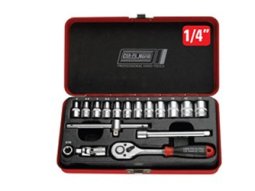Cerpa Norm 18 Parçalı Lokma Anahtar Takımı 1/4"