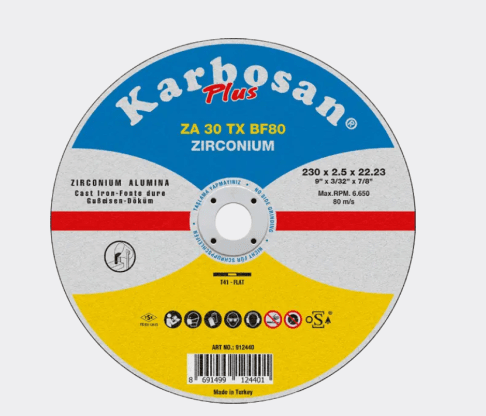Karbosan ZA Döküm Plus Kesme Diskleri
