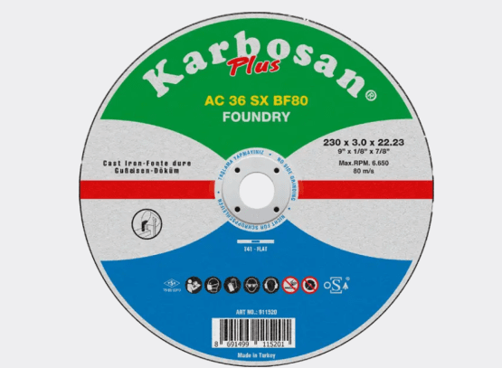 Karbosan AC Döküm Plus Kesme Diskleri
