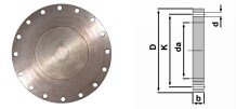 Fırat Çelik Kör Flanş (Galvaniz Kaplı)