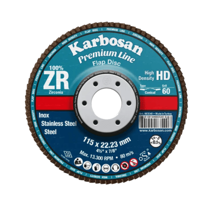 Karbosan Premium Line %100 ZR HD Flap Diskler