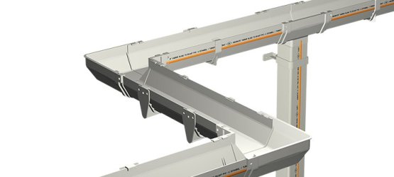 Fırat Pvc Dekoratif Yağmur Oluğu ve Ek Parçaları