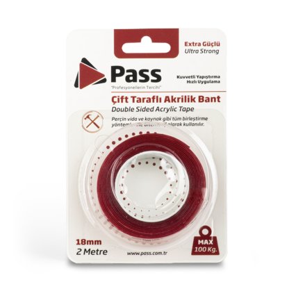 Pass Çift Taraflı Bant