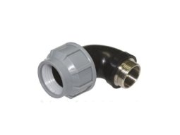 Kaplin Dıştan Dişli Metal Dirsek