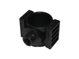 Kaplin Geçmeli Priz Kolye Siyah