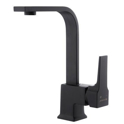 SİYAM ALYA BLACK KUĞU LAVABO BATARYASI