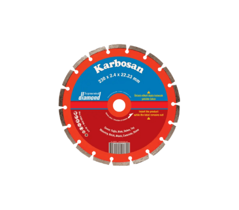 Karbosan Segmentli Elmas Kesici