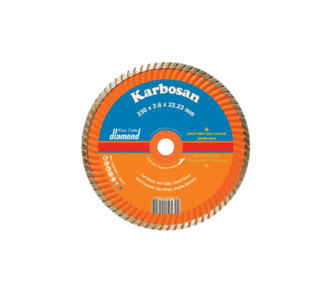 Karbosan Turbo Kanallı Elmas Kesici