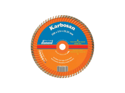 Karbosan Turbo Kanallı Elmas Kesici