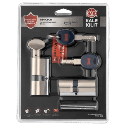 Kale Hareketli Pimli Silindir 2'li Set