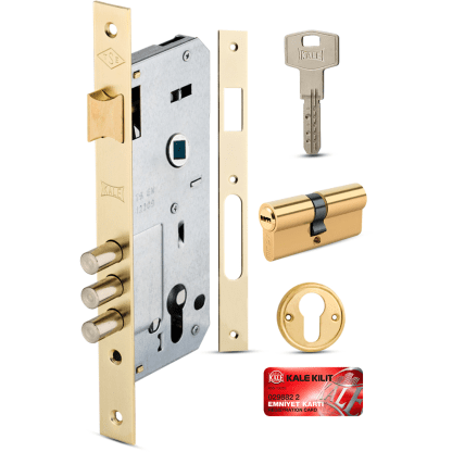 Kale Silindirli Gömme Kilit17