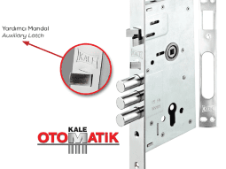 Kale Mandal & Sürgü Otomatik Kilitleme Fonksiyonlu Kilit