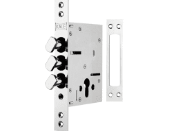 Kale Döner Sürgülü Çelik Kapı Gömme Emniyet Kilidi