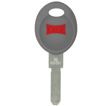 Kale Tüpten Şifreli Silindir Ham Anahtarı