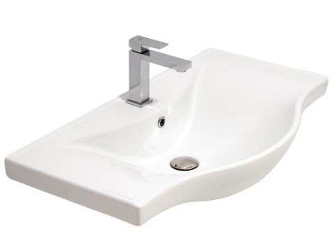 ALVİT KONSOL TULIP LAVABO 75 CM