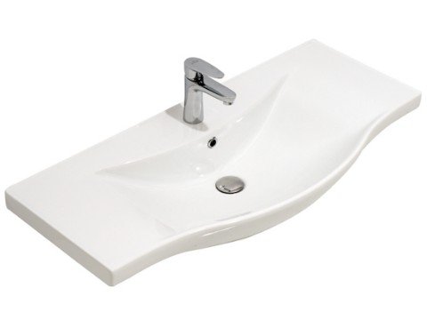 ALVİT KONSOL TULIP LAVABO 100 CM