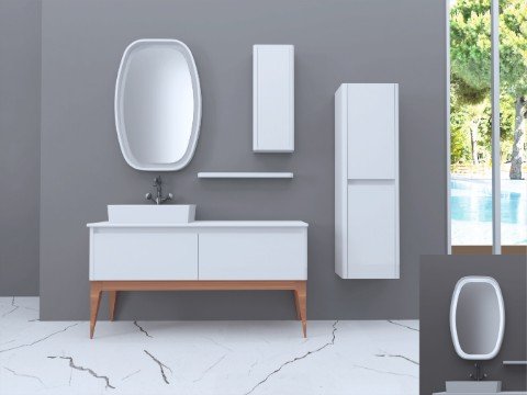 ALVİT BANYO DOLABI MİMOZA 130