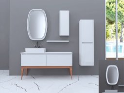 ALVİT BANYO DOLABI MİMOZA 130