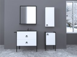 ALVİT BANYO DOLABI ZEBLIN 80