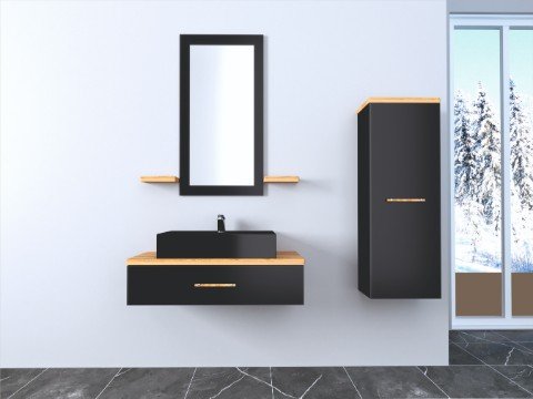 ALVİT BANYO DOLABI ARWEN 90