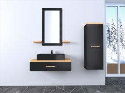 ALVİT BANYO DOLABI ARWEN 90