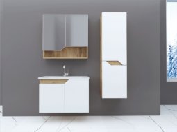 ALVİT BANYO DOLABI ADEL 80