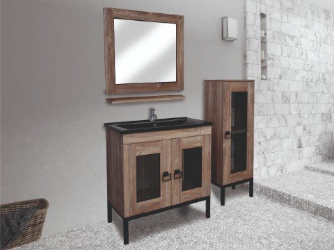 ALVİT BANYO DOLABI ROMA 80