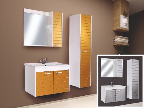 ALVİT BANYO DOLABI HELEN 80