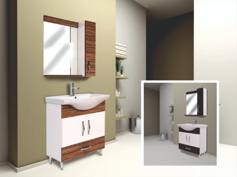 ALVİT BANYO DOLABI VEGA 65-80