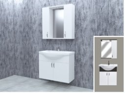 ALVİT BANYO DOLABI VITAL ASMA 65-80
