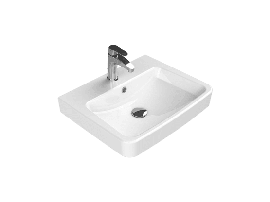 Turkuaz Seramik Lavabo, Duru, 55x45 cm