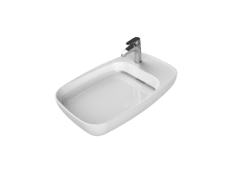 Turkuaz Seramik Tezgah Üstü Lavaba, Nova, 70x42 cm