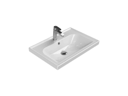 Turkuaz Seramik Etajerli Lavabo, Frame, 65x45 cm