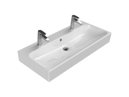 Turkuaz Seramik Etajerli Lavabo, Pinto, 100x47 cm