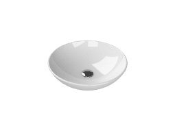 Turkuaz Seramik Tezgah Üstü Lavabo Zero, Ø46 cm