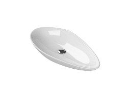 Turkuaz Seramik Tezgah Üstü Lavabo, Olive, 75x38 cm