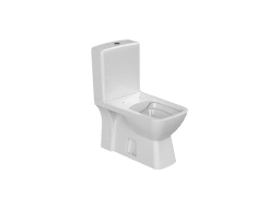 TURKUAZ SERAMİK BTW Rimless Klozet, Duru (Arkadan Çıkışlı)